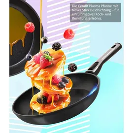 Genius Cerafit Plasma Pfannen-Set 3-tlg. 20 cm + 24 cm + 28 cm