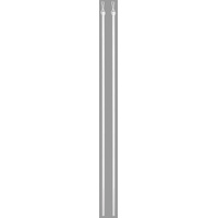 Schleuderstab Alu, indeko, Schiebevorhänge, (Set, 2-St) weiß Ø 0,9 cm x 125 cm
