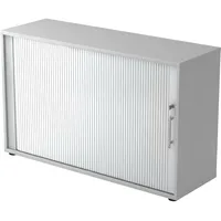 Hammerbacher Q-Line Rollladenschrank 120 x 40 x 110 cm grau