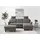 sit&more Ecksofa SIT & MORE "Farö L-Form", braun (schlamm), B:234cm H:90cm T:168cm, Sofas, Ecksofa, inklusive Federkern, wahlweise mit Bettfunktion und Bettkasten