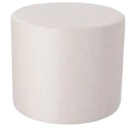 jan kurtz Pouf Rondo Polyester 50 x 42 x 50 cm Beige
