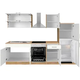 kochstation Küchenzeile »KS-Colmar«, ohne E-Geräte, Breite 270 cm