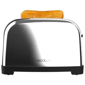 Cecotec Toastin' Time 1700 Double Inox Schwarz/Silber