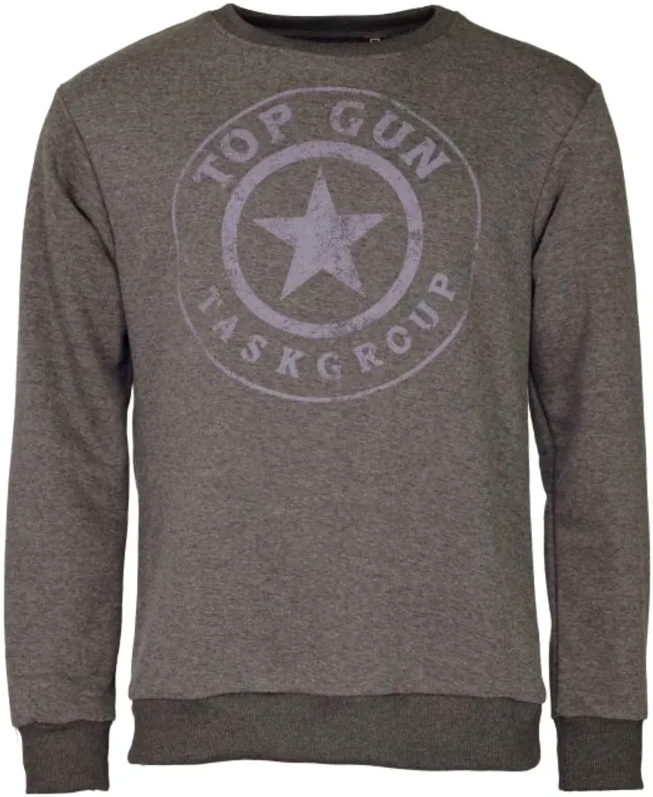 Top Gun 2106, Sweatshirt - Dunkelgrau - L