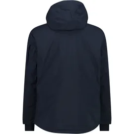 CMP Man Jacket Fix Hood Skijacke Black/Blue 58