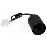 McShine Lampenfassung schwarz,