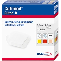 BSN Medical Cutimed Siltec B Schaumverb.7,5x7,5 cm