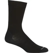 Icebreaker Lifestyle Fine Gauge Crew Socken Schwarz S/M 36-42