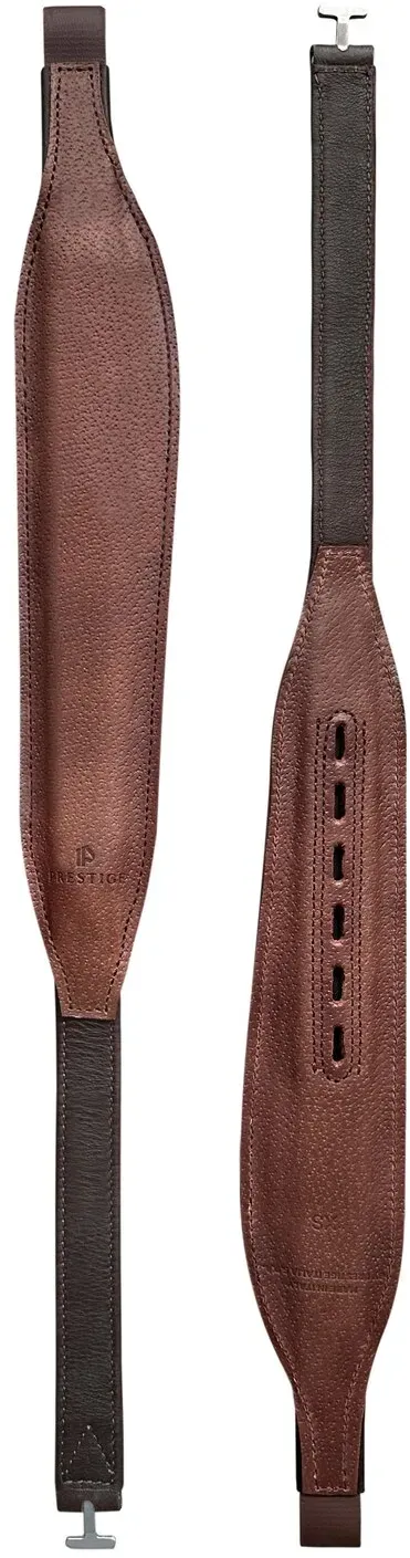 PRESTIGE Breite Mono-Steigbügelriemen braun XS (ca. 65cm)