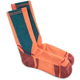 Buff Merino Lightweight Crew Socken 2 Orange 36-38