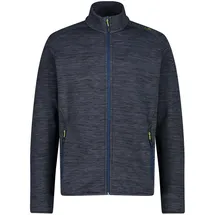 CMP 30E9707 Fleece Blue Mel.-Limegreen 60