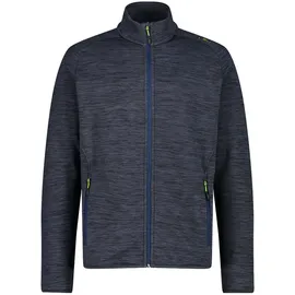 CMP 30E9707 Fleece Blue Mel.-Limegreen 60