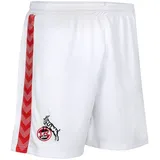 hummel 1. FC Köln Heim Shorts 2023/24 Kinder 9402 white/true red 152