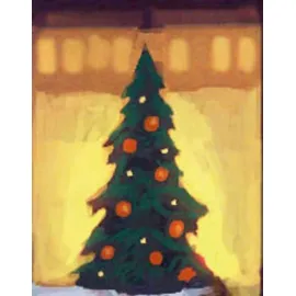 Coppenrath Verlag Wand-Adventskalender Winterstadt am Abend