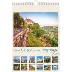 Von der Ostsee bis zum Erzgebirge - Kalender 2026