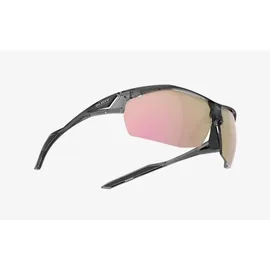 Rudy Project Sydus Unisex-Sonnenbrille Halbrand Oval Kunststoff-Gestell, grau