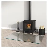 VidaXL Kaminofen Glasplatte Rechteckig 100x60 cm