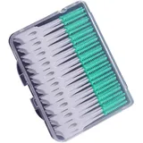 Interdentalbürsten Für Zahnspangen - Silikon Tragbares Interdentalbürste | Zahnbürsten-reinigungsset | Effektive -Entfernung Für Frauen Und Männer