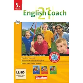 Cornelsen Verlag English G 21 - Lernsoftware - English Coach 21 (zu allen Ausgaben) - Version für zu Hause: Band 1: 5. Schuljahr - CD-ROM: English Coach 21 - CD-ROM ... allen Ausgaben) - Lernsoftware für zu Hause)