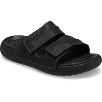 Crocs Badepantolette »Yukon Vista 2«, Sommerschuh, Poolslides, Schlappen, mit Klettverschluss, schwarz