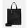 Liebeskind Berlin Kroko Paper Bag Tote M schwarz