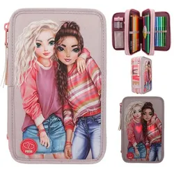 TOPModel 3fach-Federtasche BEST FRIENDS LED