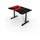 Arozzi Arena Fratello Gaming-Tisch Schwarz/Rot