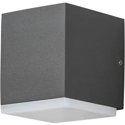 KONSTSMIDE LED-Wandleuchte Monza 1x6 W Dunkelgrau