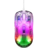 deltaco DM330 RGB Gaming Mouse transparent, USB (GAM-159-T)