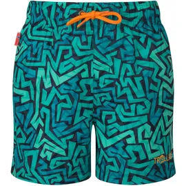 TROLLKIDS Haukland Badeshorts Türkis 110