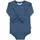 Joha Body, langarm Rippqualität Wolle/Seide, blau, 68