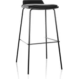 HJH Office LONSO 10 Barhocker 82,0 cm Schwarz