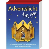 Kaufmann Ernst Vlg GmbH Adventslicht - to go. Ein Adventskalender aus 24 vorgestanzten Teilen