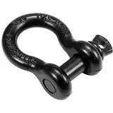 Safetex Schäkel 19mm schwarz mit Schraubbolzen