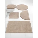 Heine Badteppich Braun Ø 75 cm
