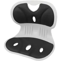 Mumusuki Lordosenstützkissen, Blütenblattform, Sitzhaltungskorrektur, Stuhl, Taillenschutz, Stuhl für Bürostuhl, Autobett (Black)