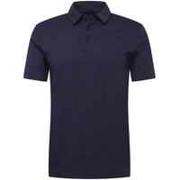 Boss Poloshirt mit Brand-Schriftzug, Dunkelblau, S