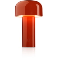 Flos Bellhop aufladbare LED-Tischleuchte ziegelrot