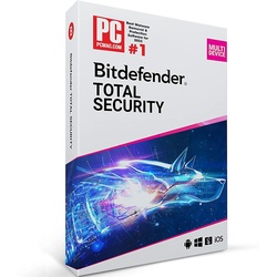 Bitdefender Total Security 2024 | 3 Geräte / 1 Jahr | Sofortdownload + Produk...