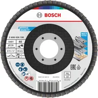 Bosch X451 Fächerschleifscheibe, 115 X 22,23 mm, K40, 15-Stück
