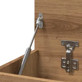vidaXL Artisan-Eiche 80 x 30 x 45 cm braun / braun