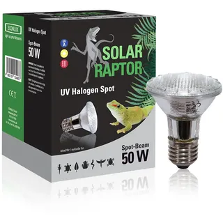 SOLAR RAPTOR UV Halogen Spot - Wärmestrahler für Terrarien (50 Watt)
