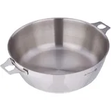 De Buyer - Konische Sauteuse aus Edelstahl MILADY für abnehmbaren Stiel TWISTY Ø 24 cm - 3495.24, Silber