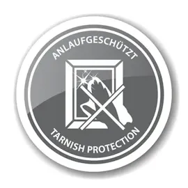 Edzard Bilderrahmen Urbino (9x13 cm, edel versilbert, anlaufgeschützt, 2 Aufhänger