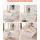 Vevor Eckcouch Cord 2-Sitzer Beige