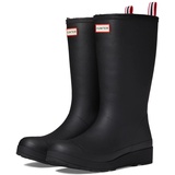 HUNTER Damen Gummistiefel schwarz/rot/weiß 39 - 39 EU