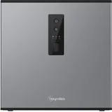 Hoymiles Solarspeicher 2240Wh für Balkonkraftwerk PLUG & PLAY Speicher für PV Anlage, 2,24kW Stromspeicher Solarbank für Haus Balkon, kompatibel mit mehreren Micro Wechselrichter, IP65 Wasserdicht