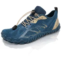 IceUnicorn Herren Damen Barfußschuhe Traillaufschuhe Fitnessschuhe Knit Minimalistische Breiter Zehenbox(A Nary,40EU) - 40 EU