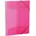 Sammelmappen Pink Rosa Transluzent Set 3 Stück