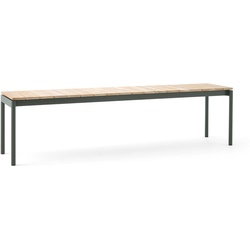 &Tradition - Ville AV28 Gartenbank, 180 x 40 cm, bronze green